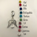 Stor Lyckoängel med rostfritt klolås