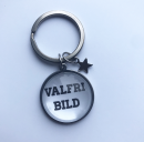 Nyckelring med liten berlock - valfri BILD