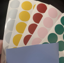 Väggvinyl - 144 prickar 