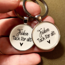 Nyckelring - fröken tack för allt